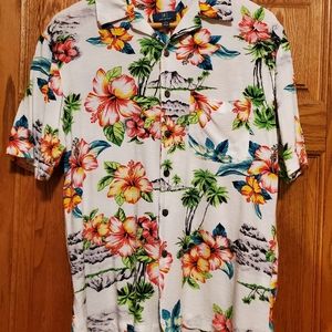 Floral Hawaiian shirt